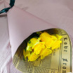 Букет из 5 желтых роз (60-70 см) 2